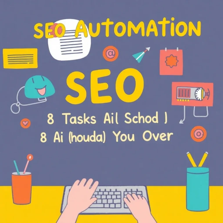 SEO-AUTOMATISIERUNG: 8 AUFGABEN DIE KI ÜBERNEHMEN SOLLTE