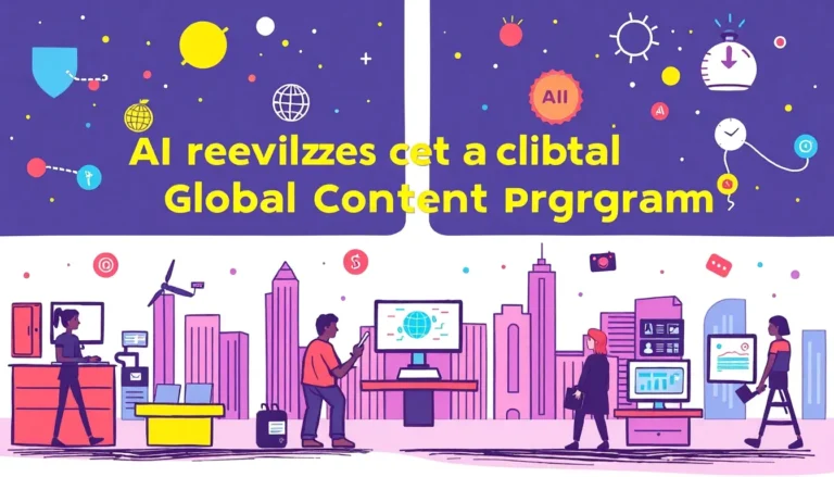 KI REVOLUTIONIERT GLOBALE CONTENT-PROGRAMME IN UNTERNEHMEN