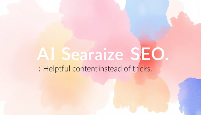 KI-SUCHE REVOLUTIONIERT SEO: HILFREICHE INHALTE STATT TRICKS